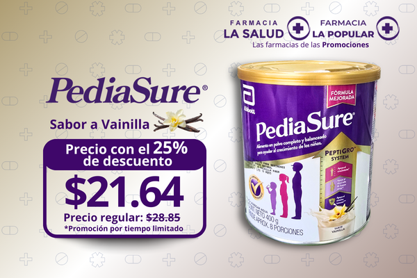 PEDIASURE VAINILLA 400 GR