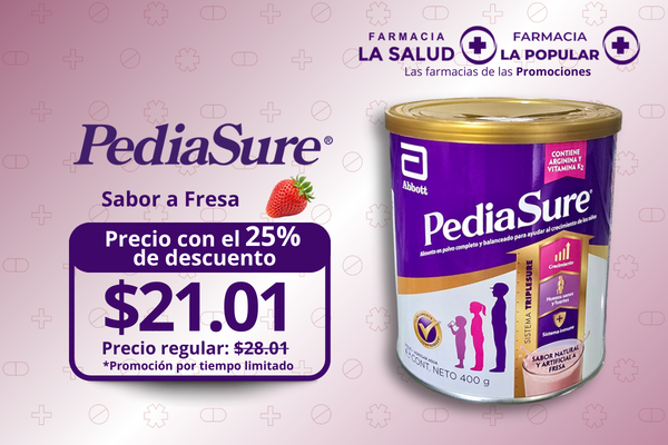 PEDIASURE FRESA 400GR